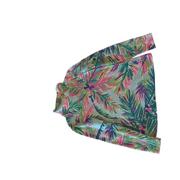 Lilly Pulitzer Womens Multicolor Palm Tree Pullover Sweatshirt Size Small - Picture 4 of 10